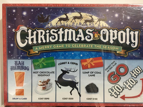 Monopolio Christmas Opoly Excelente Calidad