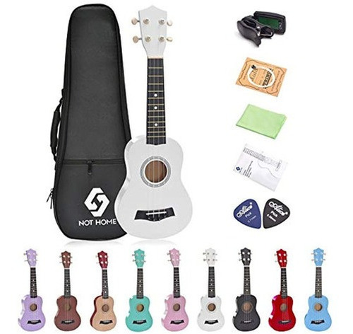 Ukelele Soprano De 20.9 En Una Bolsa De Transporte Y Un Sint