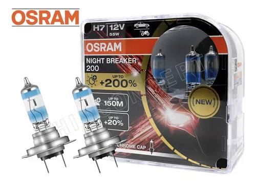 Osram H7 Night Breaker 200% Headlight Halogen Bulbs 6421 Aag