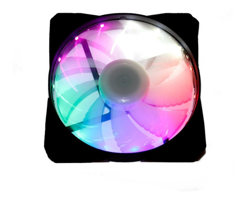 Ventilador Fan Cooler Segotep 12cm 120mm Rgb Multicolor Ds12