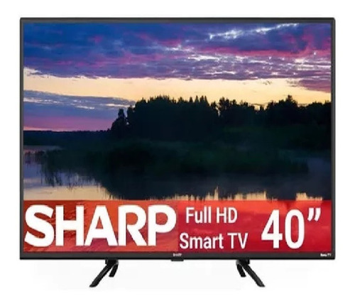 Pantalla Sharp 2tc40ef4ur Smart Tv 40 Pulgadas Full Hd Roku