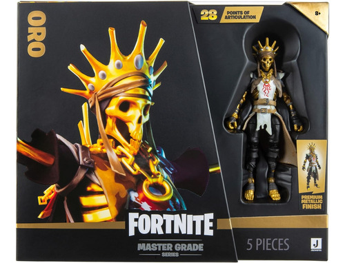 Fortnite Master Grade Series Oro Edicion De Coleccionista  