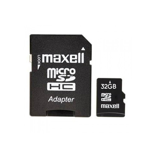 Memoria Micro Sd 32gb Maxell Celular Tablet Camaras Clase 10