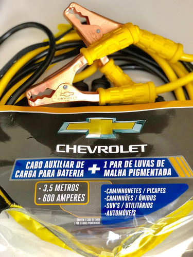 Cabo De Bateria / Chupeta Serve Caminhao 600a 3,5m Chevrolet