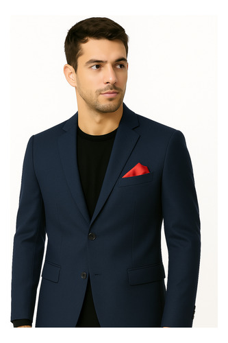Blazer Microfibra Slim Masculino Forro Trabalhado Promoção Cinza Blazer 48