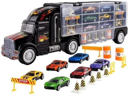 Camión juguete transportador de coches hotsell