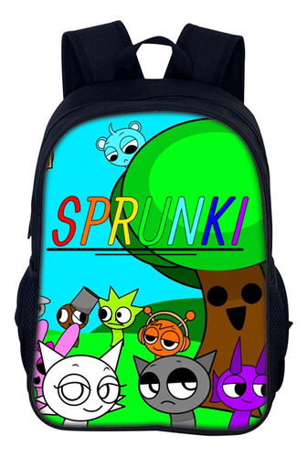 Nueva Mochila Estampada Rhythm Box