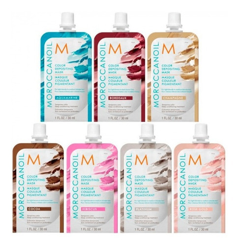 Moroccanoil Mascarillas Crema Tratamiento Con Color 30ml.