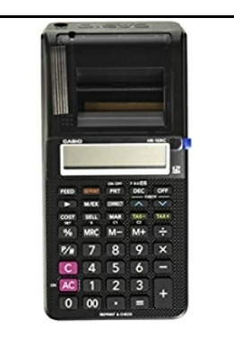 Calculadora Con Impresora Casio Modelo Hr-10rc