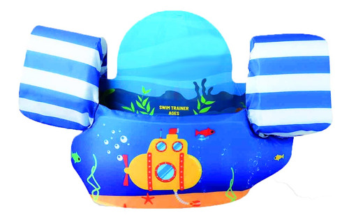Imagen 2 de 4 de Flotador Salvavida Infantil Playa Piscina Ajustable - El Rey