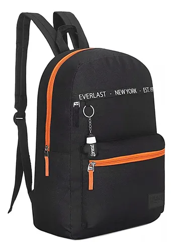 Mochila Hombre Mujer Urbana Escolar Everlast Deportiva