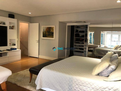 Imagem 21 de 23 de Cobertura Com 4 Dormitórios À Venda, 400 M² Por R$ 6.499.999,99 - Cidade Monções - São Paulo/sp - Co0065