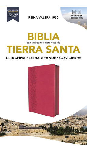 Biblia Rv60 Letra Grande C/cierre Simil Piel Fuscia