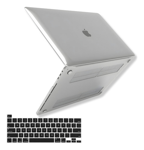 Case Capa Kit Macbook Pro 2017 13 Pol. + Proteção De Teclado