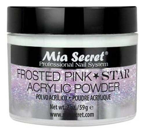 Polvo Acrílico Uñas - Polvo Acrílico Mia Secret Star Frosted