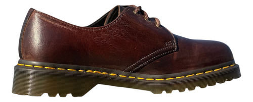 Zapatos Dr Martens 1461 Crazy Horse Marrón Oscuro 29
