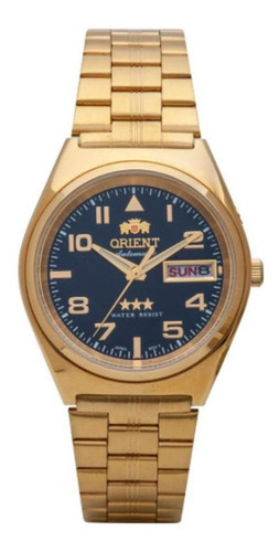 Relógio Orient Masculino Dourado Automatico 469gp083 D2kx