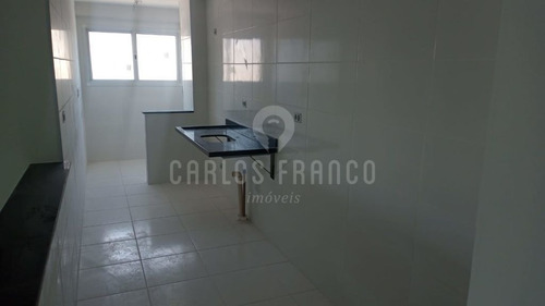 Imagem 4 de 15 de Apartamento Canto Do Forte 2 Dormitórios Com Varanda - Cf70107