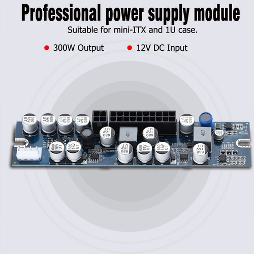 300w 12v Atx Psu Modular Fuente De Alimentación De La Junta