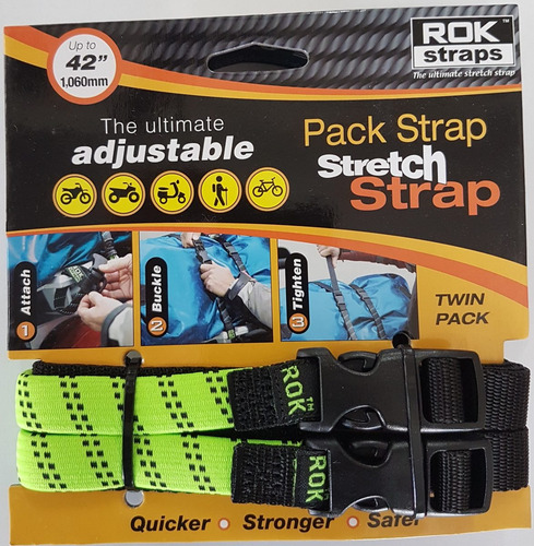 Imagen 3 de 4 de 2 Rok Straps ( 1 Small Y 1 Medium) Color A Eleccion !