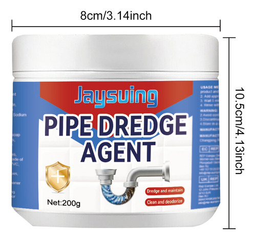 Agente De Dragado De Tuberías, Desagüe, Inodoro, Cocina, Des