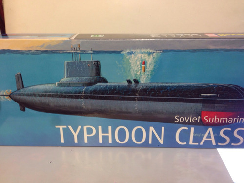 Maqueta Submarino Para Armar Typhoon Class Revell