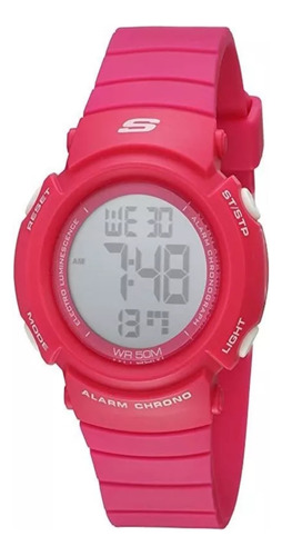 Reloj Con Correa Skechers Rosa Para Mujer (sr2057)