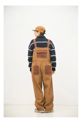 Monos De Algodón Retro Y Pantalones Unisex Para Ropa De Trab