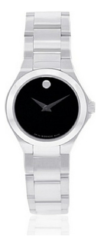 Women's 606334 Classic Silver-black Stainless Steel Watch