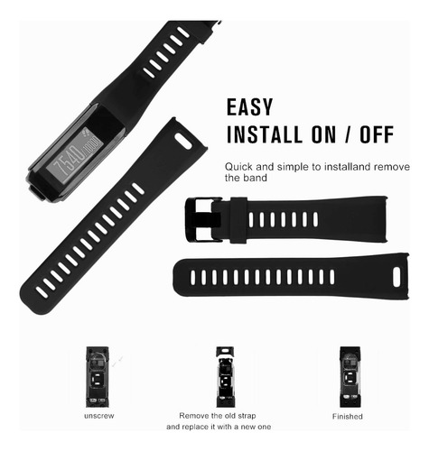 Wizvv Compatible Bands Replacement For Garmin Vivosmart Hr,