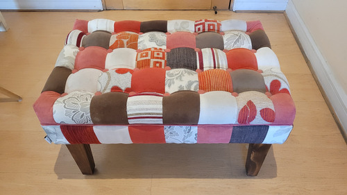 Banqueta Patchwork (Usado)