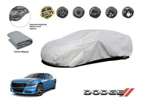 Funda Car Cover Afelpada Premium Dodge Charger 3.6 2015-2019