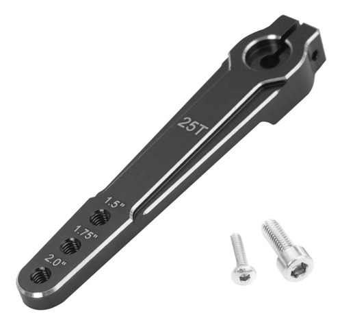 Brazo Servo De 25t, Servo De Metal Para Rc, Brazo Negro