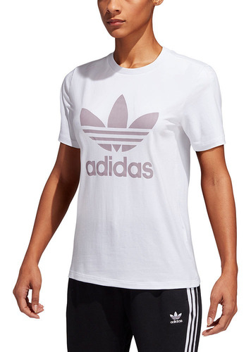 Remera adidas Originals Trifolio Mujer