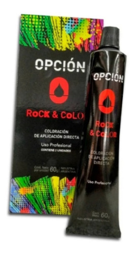 Coloración Opción Rock & Color Green River X 60 G - Opción