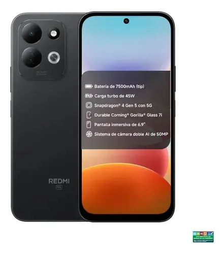 Móvel Xiaomi Redmi 17 5g 128 Preto