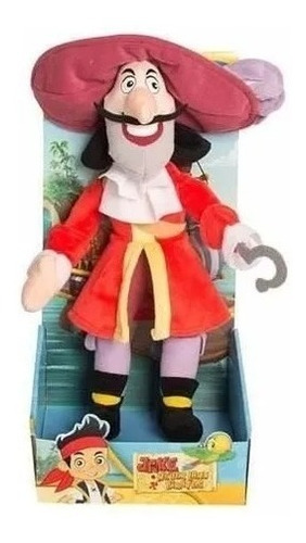 Capitán Garfio - Peluche - Jake Y Los Piratas De Nunca Jamás