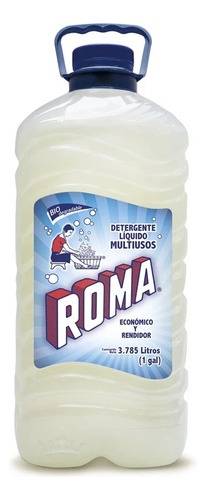 Detergente Liquido Roma Multiusos Galón De 3.78 L 