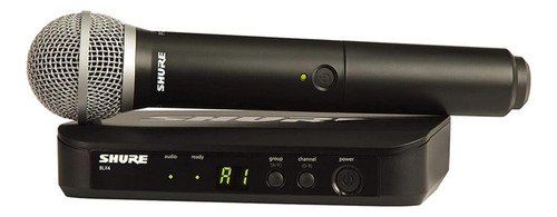Sistema Inalambrico Shure Microfono De Mano Blx24/pg58-j11