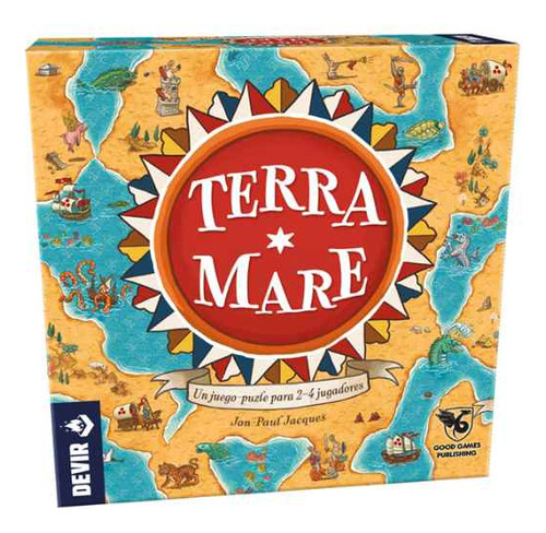 Terra Mare - Jogo De Tabuleiro - Devir