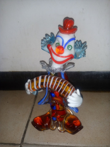 Bellisimo Payaso Arte Murano