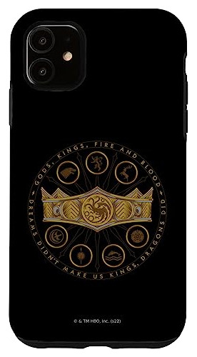 Funda Para iPhone 11 House Of The Dragon God Kings Fire Y Bl