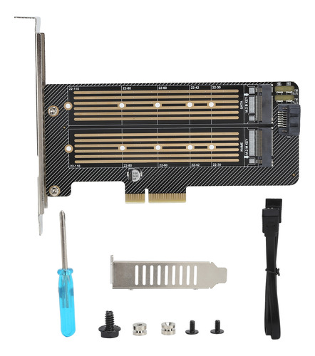 Adaptador De Computadora Riser Card Ssd A Pcie Dualdisk Tran