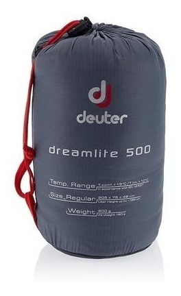 Sleeping Bag Deuter Modelo Dream Lite 500 Para -3°c Compacto