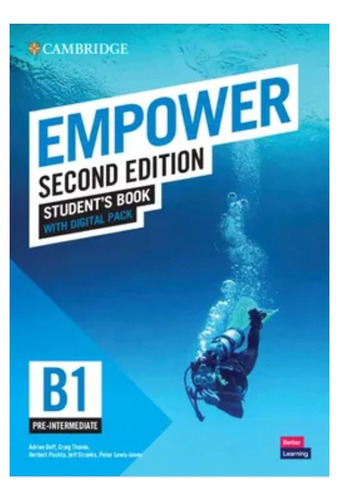 Cambridge English Empower 2ed. Sb W/digital Pack B1 Pre-inte