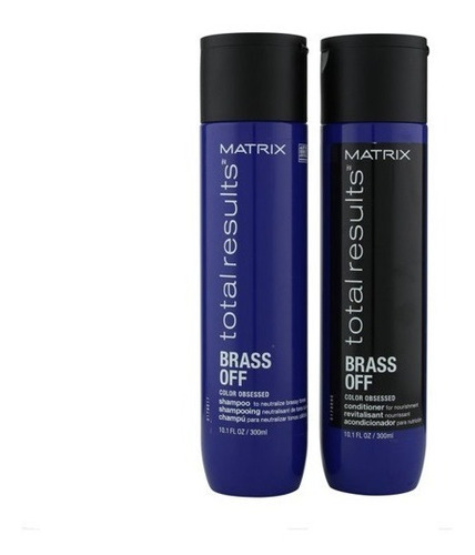 Shampoo Y Acondicionador Brass Off 300 Ml Matrix