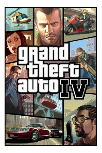 Grand Theft Auto IV  Standard Edition Rockstar Games PC Digital