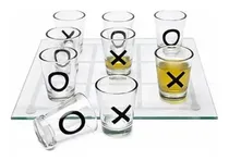 Comprar Jogo Da Velha Tabuleiro De Vidro Copos Drink ( 9 Copos )