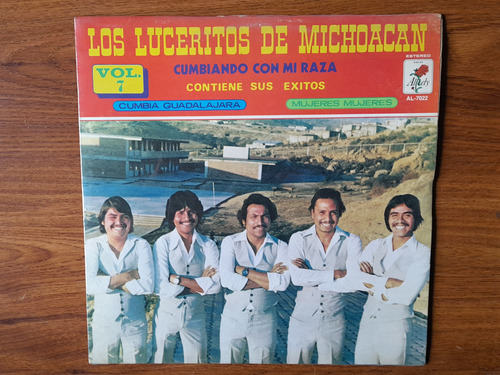 Los Luceritos De Michoacan.  Vol. 7. Disco Lp Alhely 