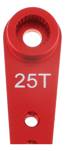 2pcs Aluminio 37mm 25t Servo De Dirección Servo